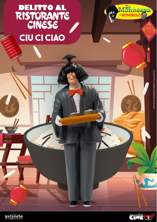 Ciu Ci Ciao Delitto al Ristorante Cinese Cine-Mini PVC 12,5 cm