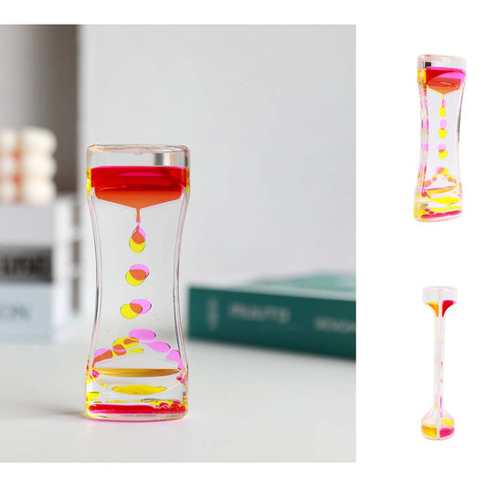 Slimy Timer Giallo E Rosa Clessidra