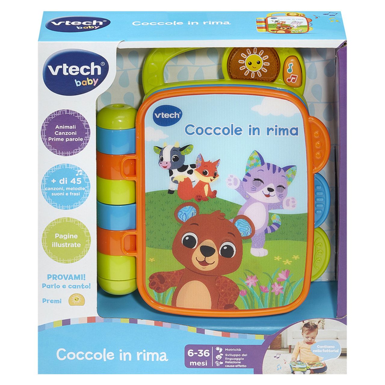 Coccole In Rima Libro Interattivo Per Le Prime Scoperte VTECH