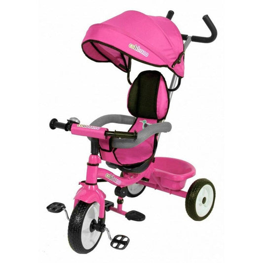 COLIBRI' - Triciclo Colibrino Rosa Con Maniglione Direzionabile - 00118005 toysvaldichianasrl 