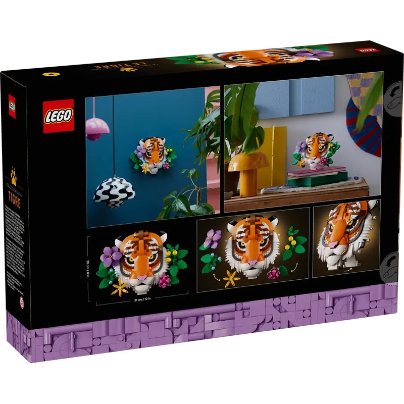 Collezione animali – Tigre - Lego Art 31217
