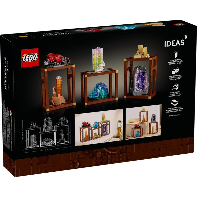 Lego 21362 Collezione di minerali - Lego Ideas 21362