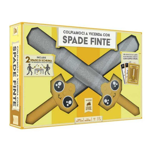 COLPIAMOCI A VICENDA CON SPADE FINTE gioco di società PARTY GAME asmodee IN ITALIANO età 10+