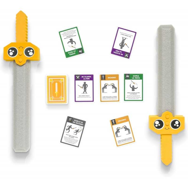 COLPIAMOCI A VICENDA CON SPADE FINTE gioco di società PARTY GAME asmodee IN ITALIANO età 10+