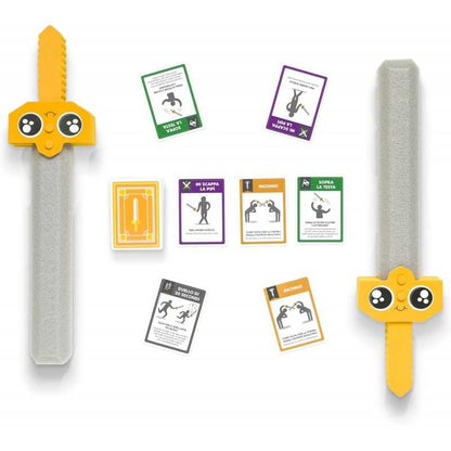 COLPIAMOCI A VICENDA CON SPADE FINTE gioco di società PARTY GAME asmodee IN ITALIANO età 10+