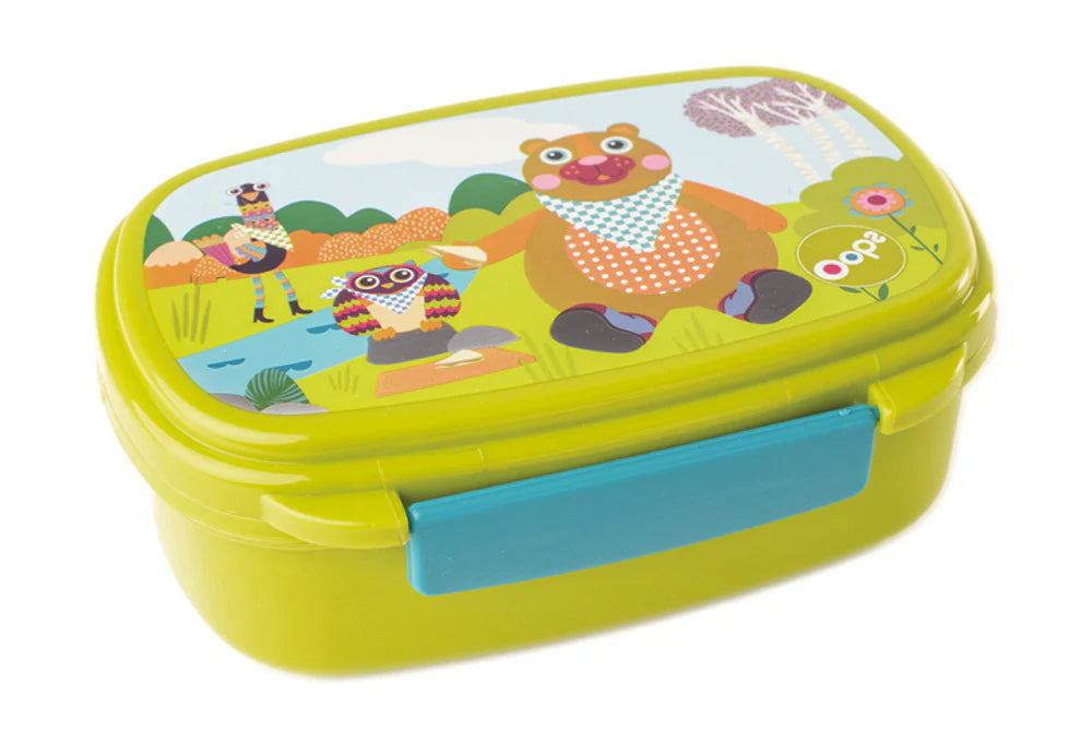 Oops Lunch Box Forest con Posate 370 ml