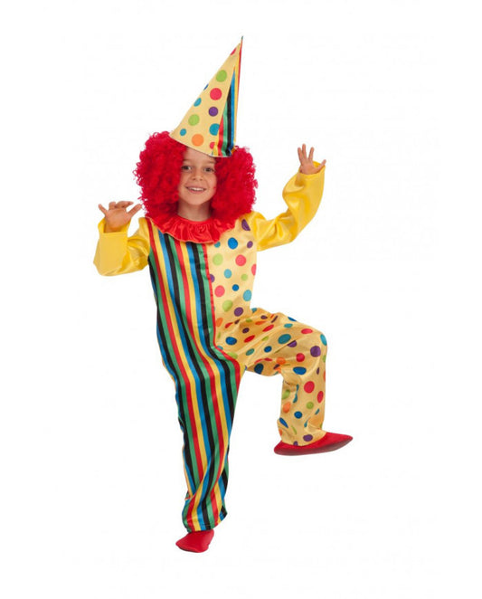 Costume Clown Bimbo Set 3pz