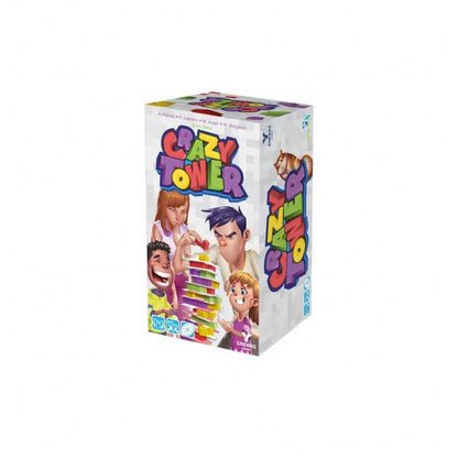 CRAZY TOWER gioco in legno di abilità Ghenos Games
