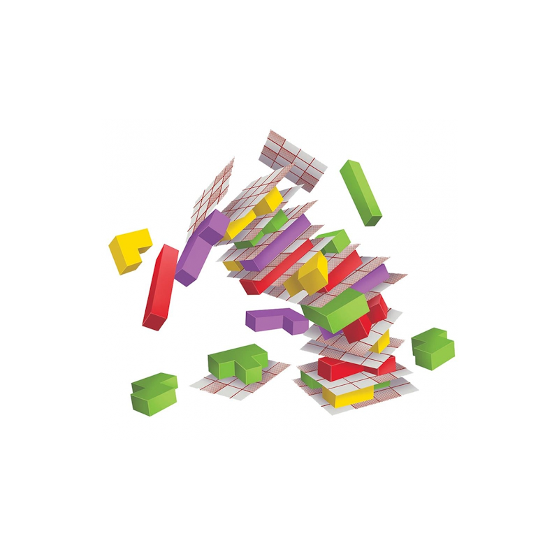 CRAZY TOWER gioco in legno di abilità Ghenos Games