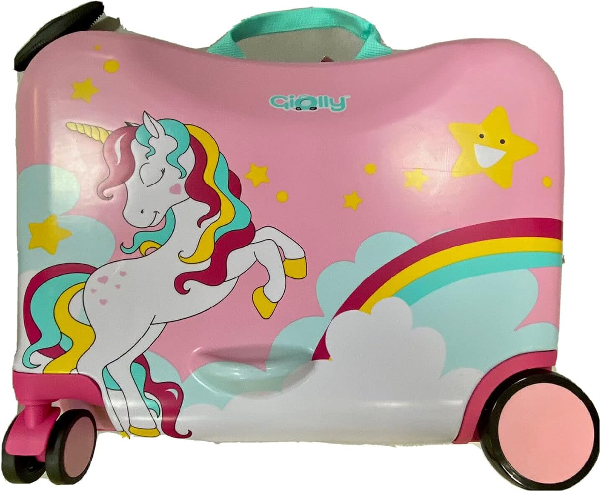Giocheria Giolly Trolley Cavalcabile Unicorno