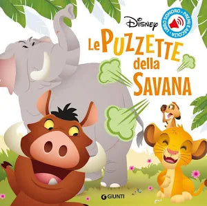 Disney Le Puzzette della Savana - Libro Sonoro Premi e Ascolta