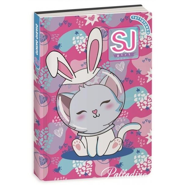 Seven Diario SJ Gang Girl 10 Mesi Datato