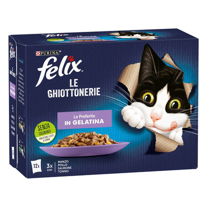 Purina Felix Le Ghiottonerie Junior Wet Food for Cats