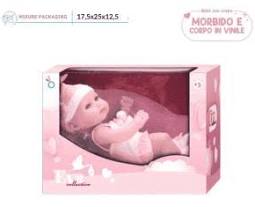 Hungary Toys H.T. Bambola Eva Rosa 20 Cm