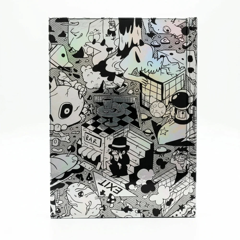 Seven Diario Agenda Pocket 16 Mesi 2026/2027 Gold & Silver