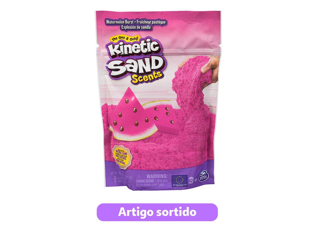 Kinetic Sand Bolsa Areia Perfumada Modelos Sortidos