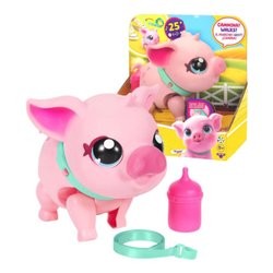 Rocco Giocattoli Piggly My Walking Pig 16cm Little Live Pets