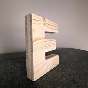 Efco Holzbuchstabe F Legno