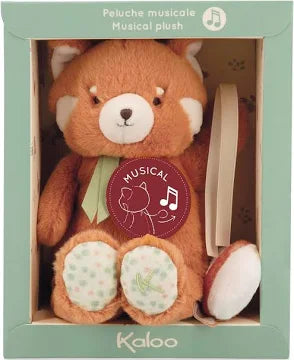 Kaloo Doudou Panda Rosso - Peluche Morbido