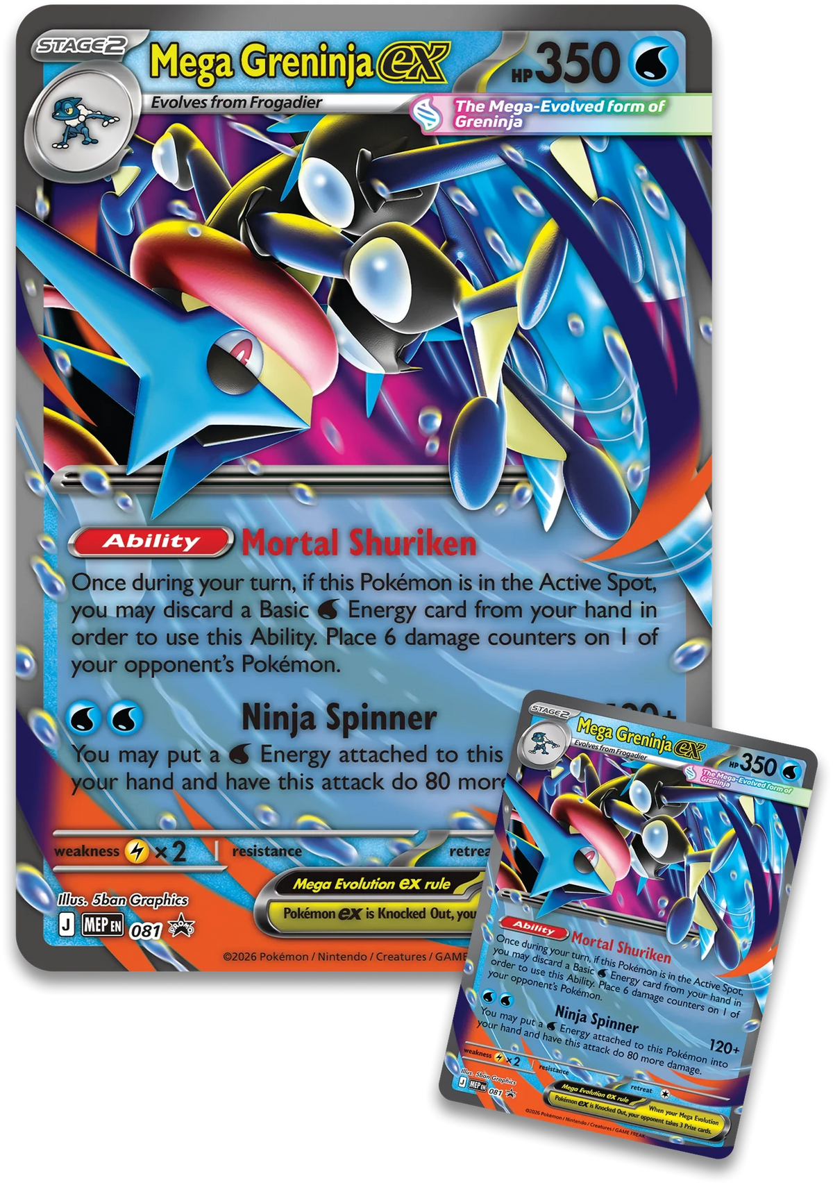 The Pokémon Company Pokémon Collezione Mega Greninja-EX