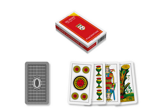 Carte da gioco Regionali Piacentine dal negro