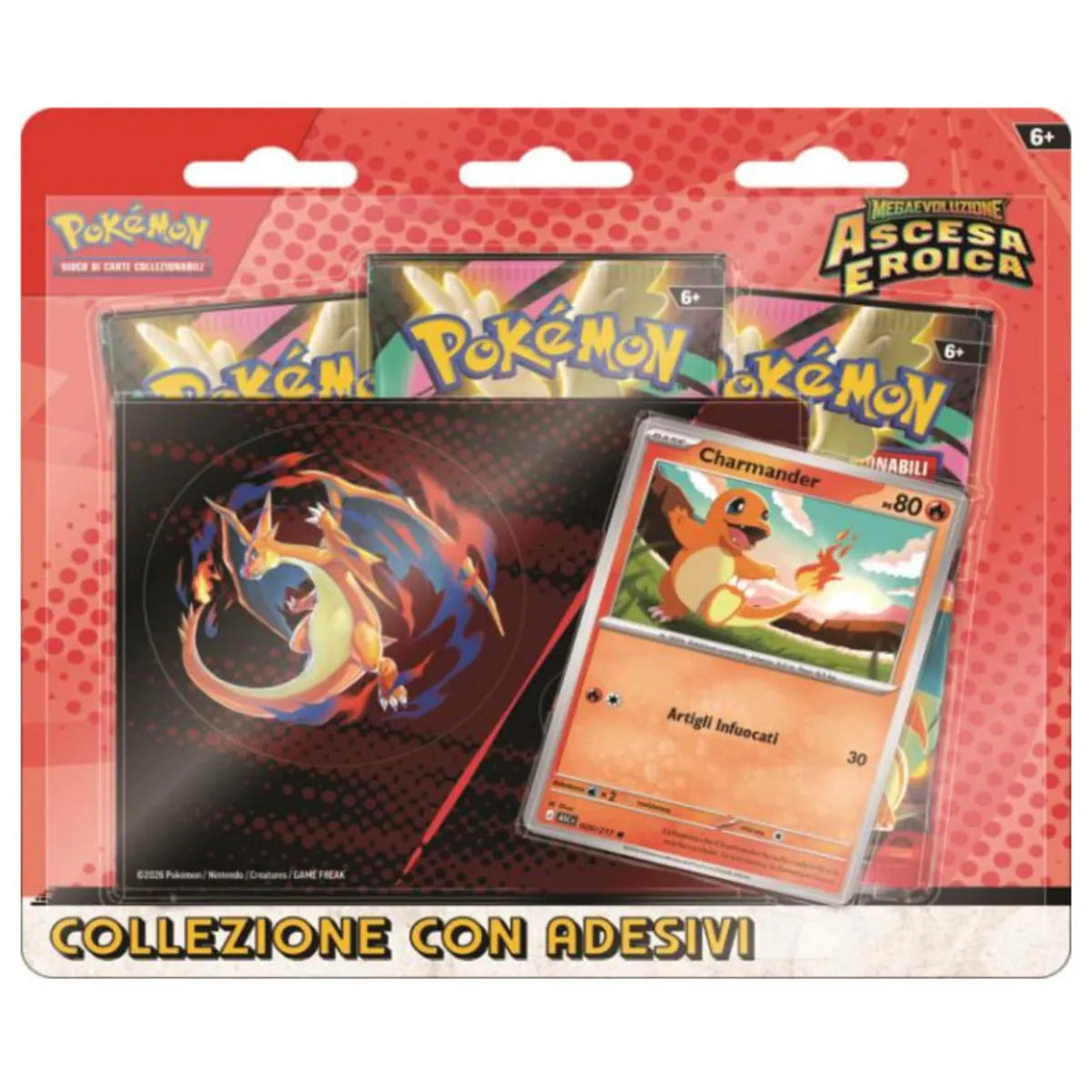 Pokémon 1 Collezione con Adesivi dell'espansione Megaevoluzione