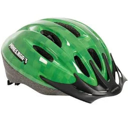 Huffy Kask Rowerowy Minecraft Zielony Bambino Taglia S/M
