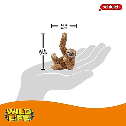 Schleich Wild Life Bradipo Statuina Plastica Multicolore 3-8 Anni