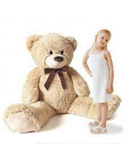 Orso Peluche Beige 180 Cm C/Fiocco