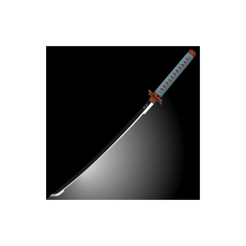DEMON SLAYER SHINOBU KOCHOU KATANA FODERO NERO A LED REPLICA 104CM