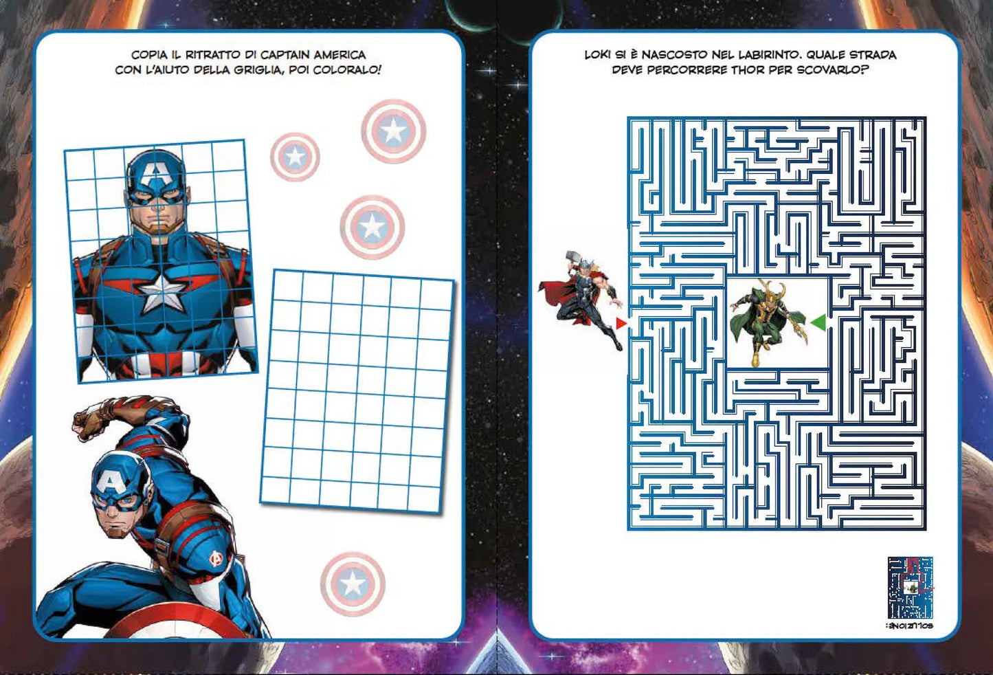 Marvel Avengers. 100 Sfide. Attività E Giochi Con Adesivi