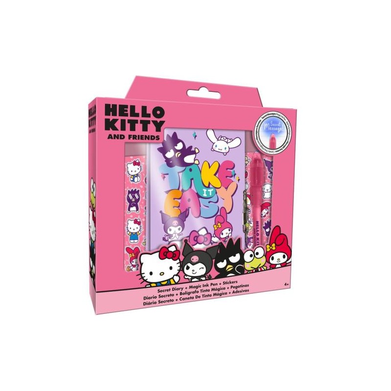 Hello Kitty E Friends Diario + Magic Pen Bambino Licensing