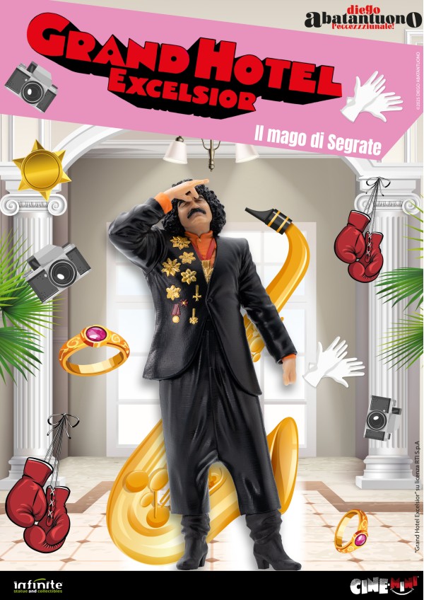 Diego Abatantuono Il Mago di Segrate Cine-Mini PVC 12,5 cm