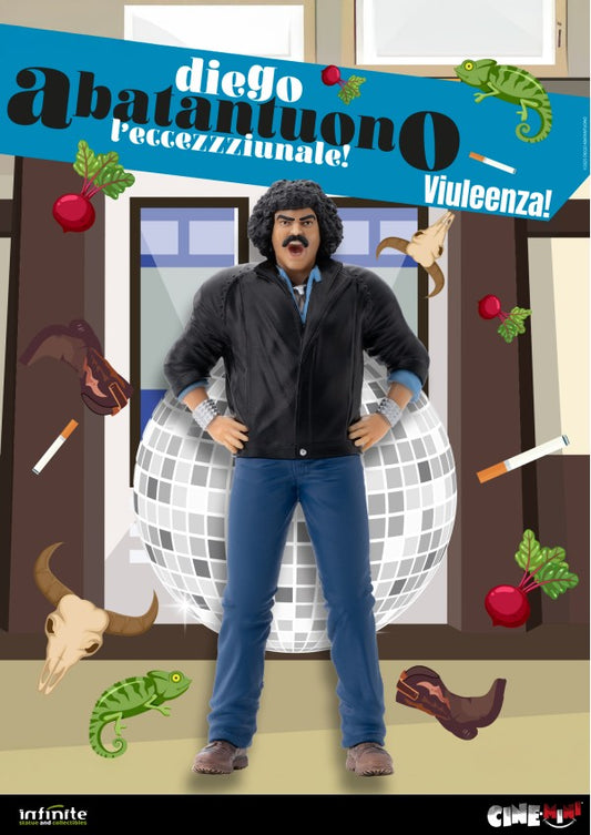 Diego Abatantuono Viulenza! Cine-Mini PVC 12,5 cm