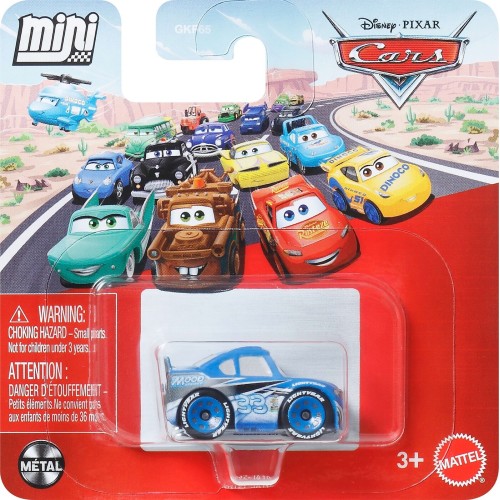 Disney Pixar Cars Mini Racers Dud Throttleman Mood Springs - Mattel