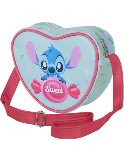 Disney Stitch - Borsa a tracolla cuore 21cm