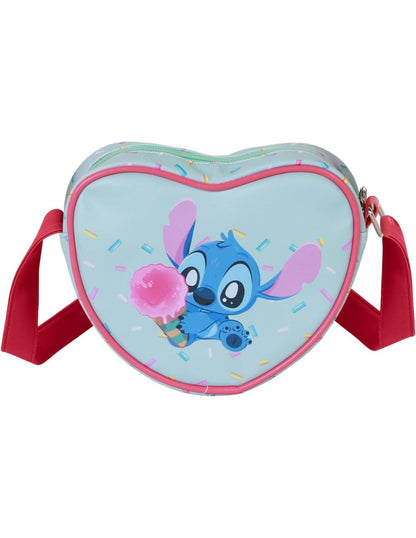 Disney Stitch - Borsa a tracolla cuore 21cm
