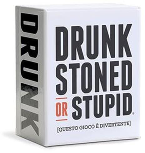 Drunk, Stoned or Stupid. Base - ITA. Gioco da tavolo ASMODEE 