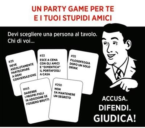 Drunk, Stoned or Stupid. Base - ITA. Gioco da tavolo ASMODEE 