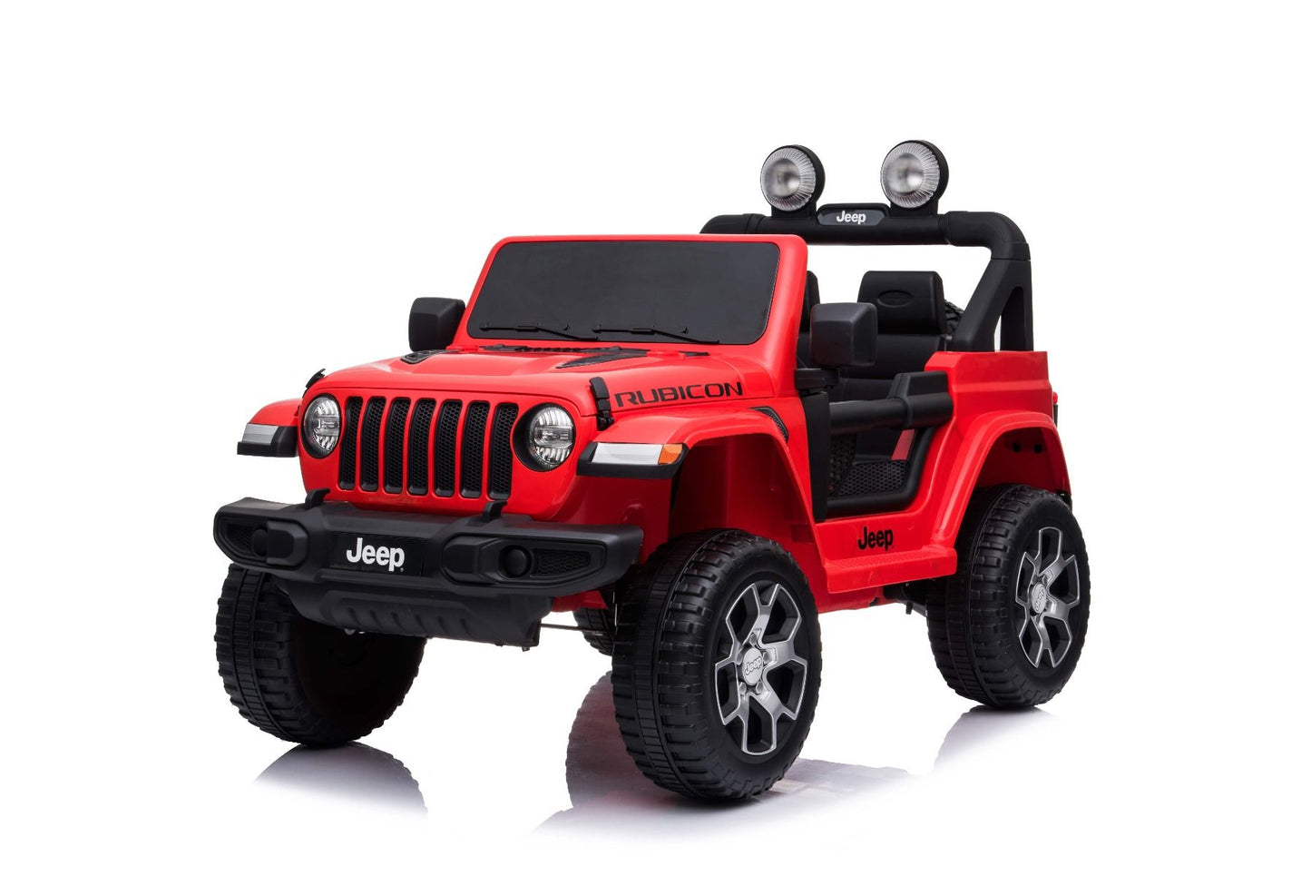 Auto elettrica per bambini Wrangler JEEP, rosso,