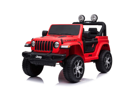 Auto elettrica per bambini Wrangler JEEP, rosso,