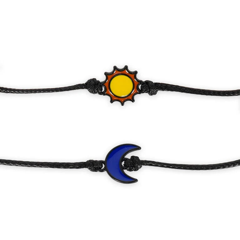 Legami Set di 2 Braccialetti Better Together Sun & Moon