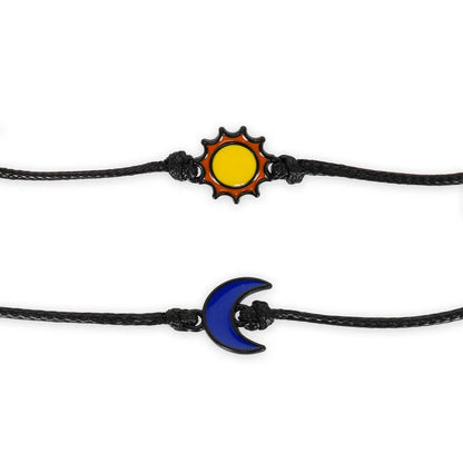 Legami Set di 2 Braccialetti Better Together Sun & Moon