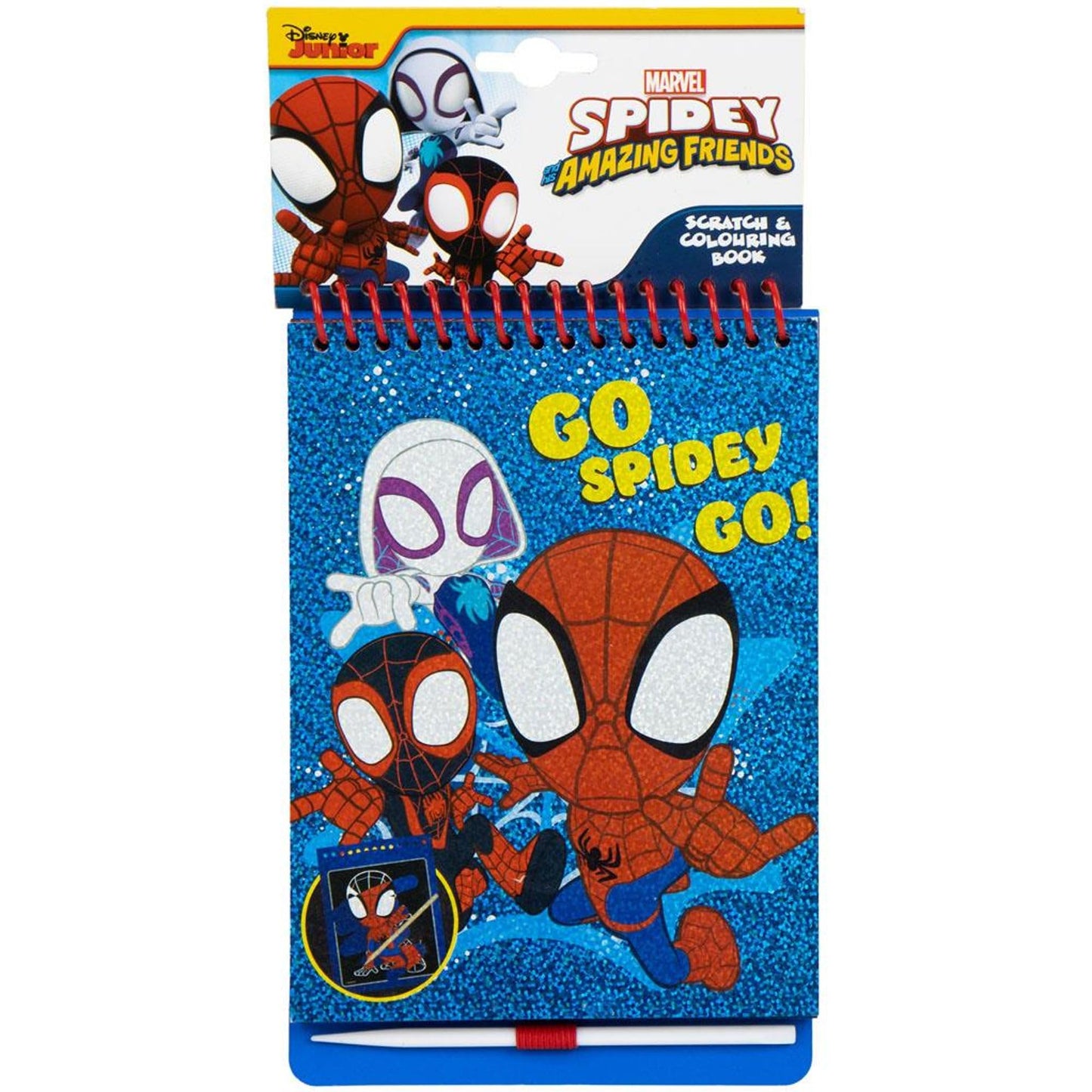 Cerdá Set Di Cancelleria Scratch Book Spidey
