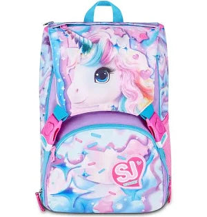 Seven Zaino Sdoppiabile Big SJ Gang Glow Led Unicorn Girl