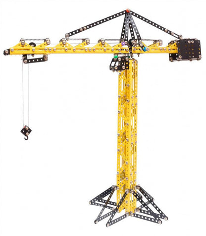 Metal Techno Bausatz Tower Crane 54 Cm Acciaio Giallo/Nero
