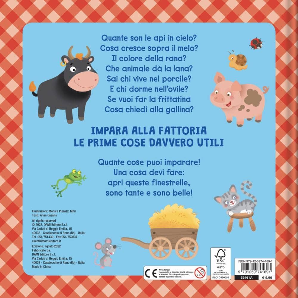 Dami Editore - Fattoria. Tante Belle Finestrelle. Ediz. a Colori