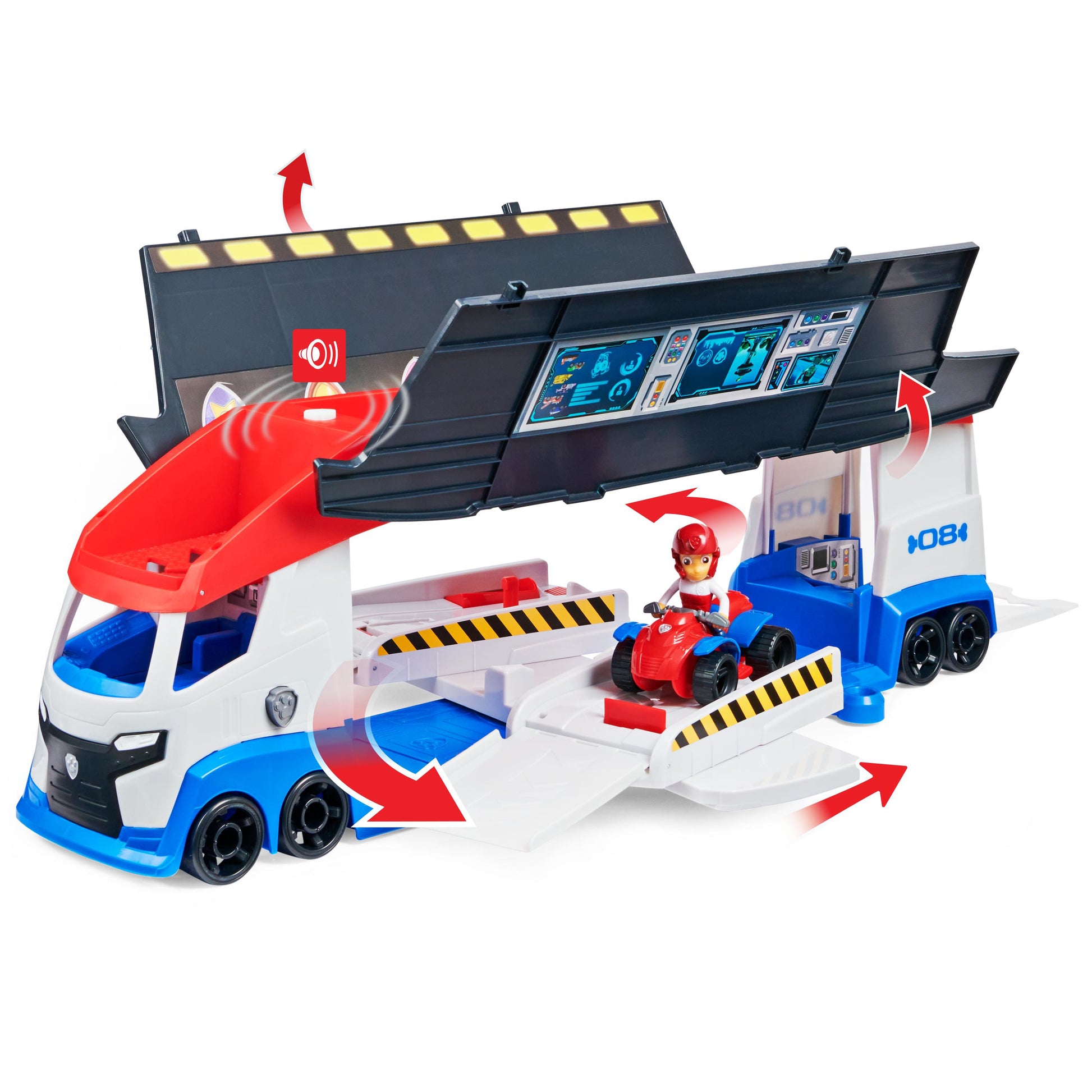 Spin Master PAW Patrol Paw Patroller Bus Trasformabile Multicolore