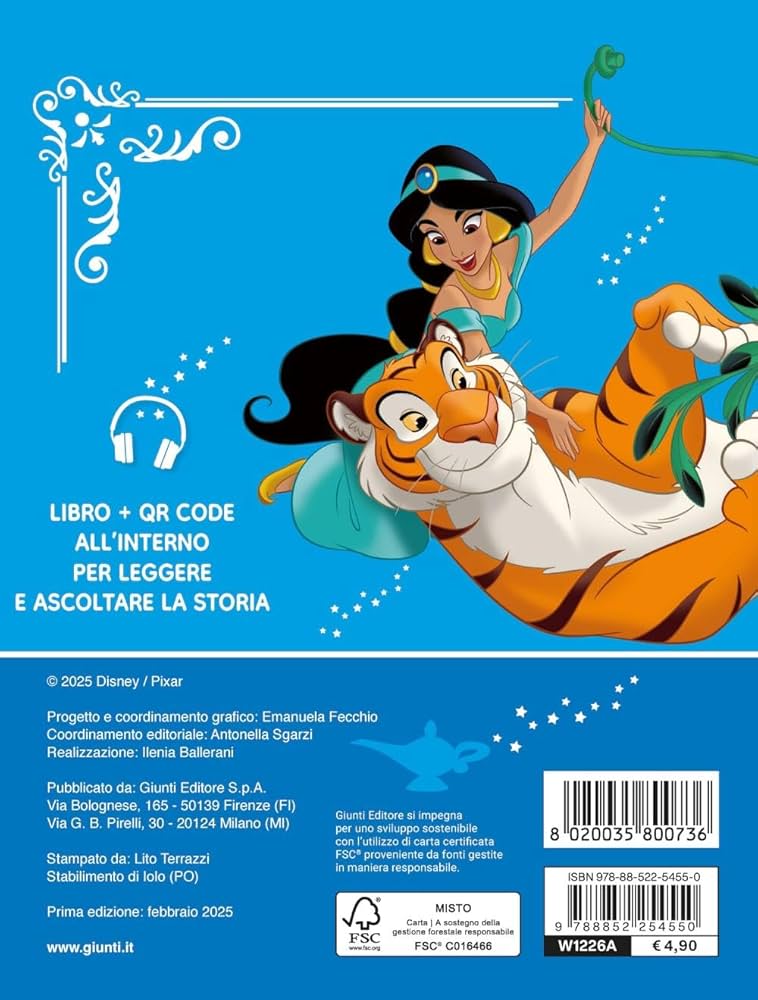 Disney Libri - Aladdin. Leggi E Ascolta Con QR Code