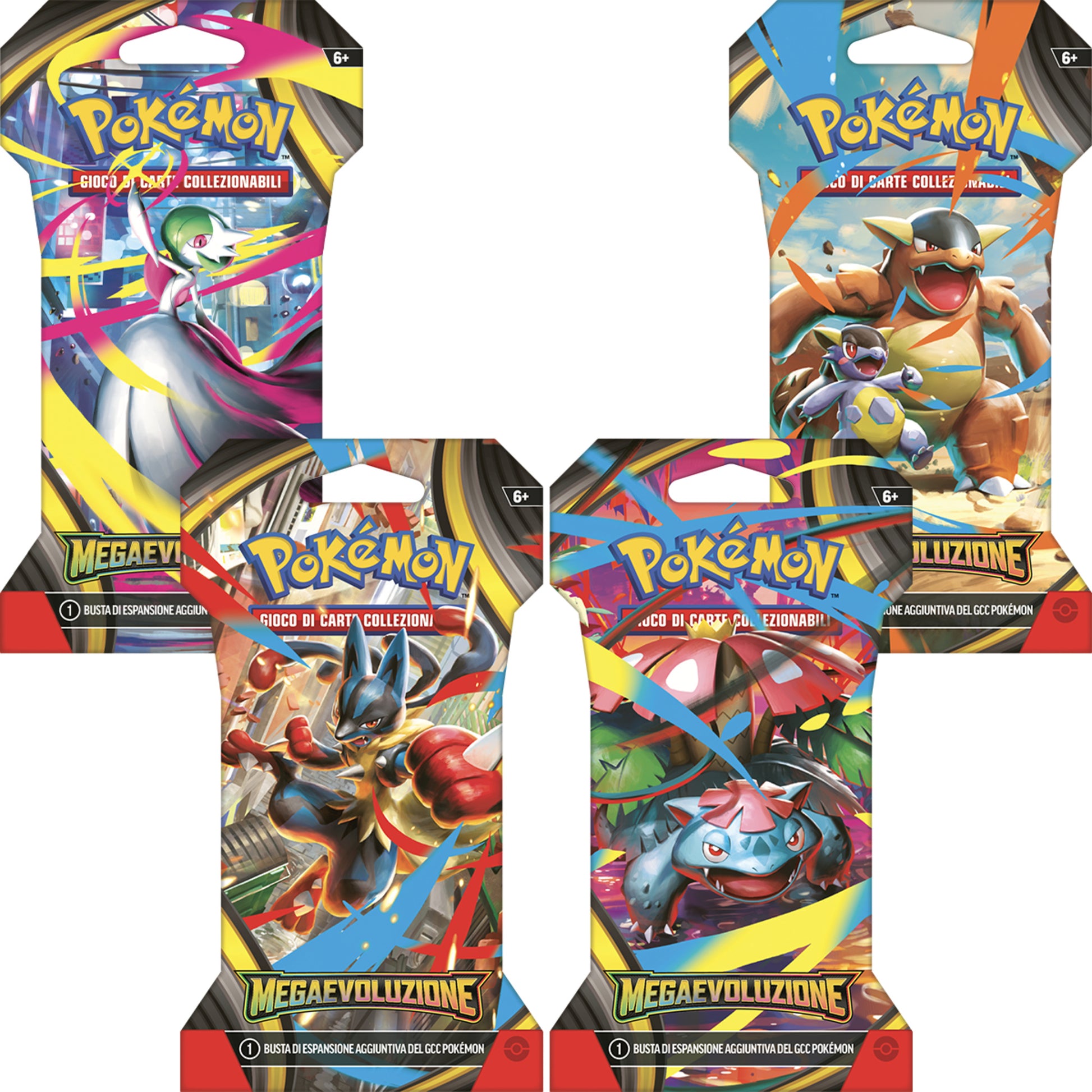 Pokémon M1 Busta 10 Carte Megaevoluzione Italiana